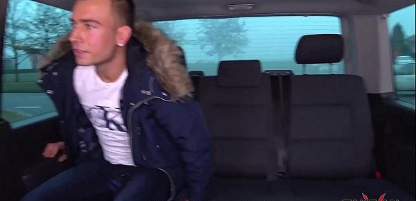  Young Czech Tricked into Getting Pounded in a Moving Van